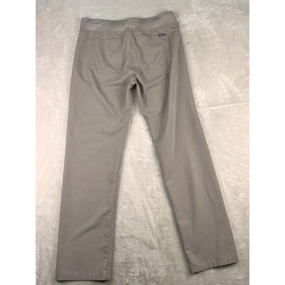 FIGS Technical Collection Pants Women’s Size M/T Tan Beige Draw Strings Scrubs - Picture 2 of 7